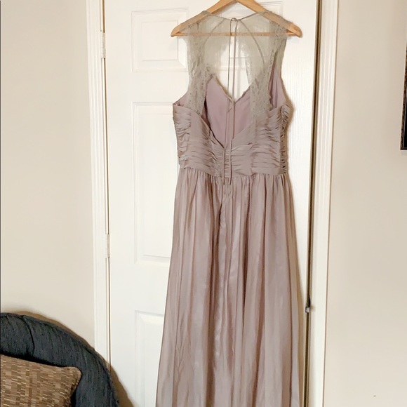 Beautiful Flowing Bridesmaid Dress